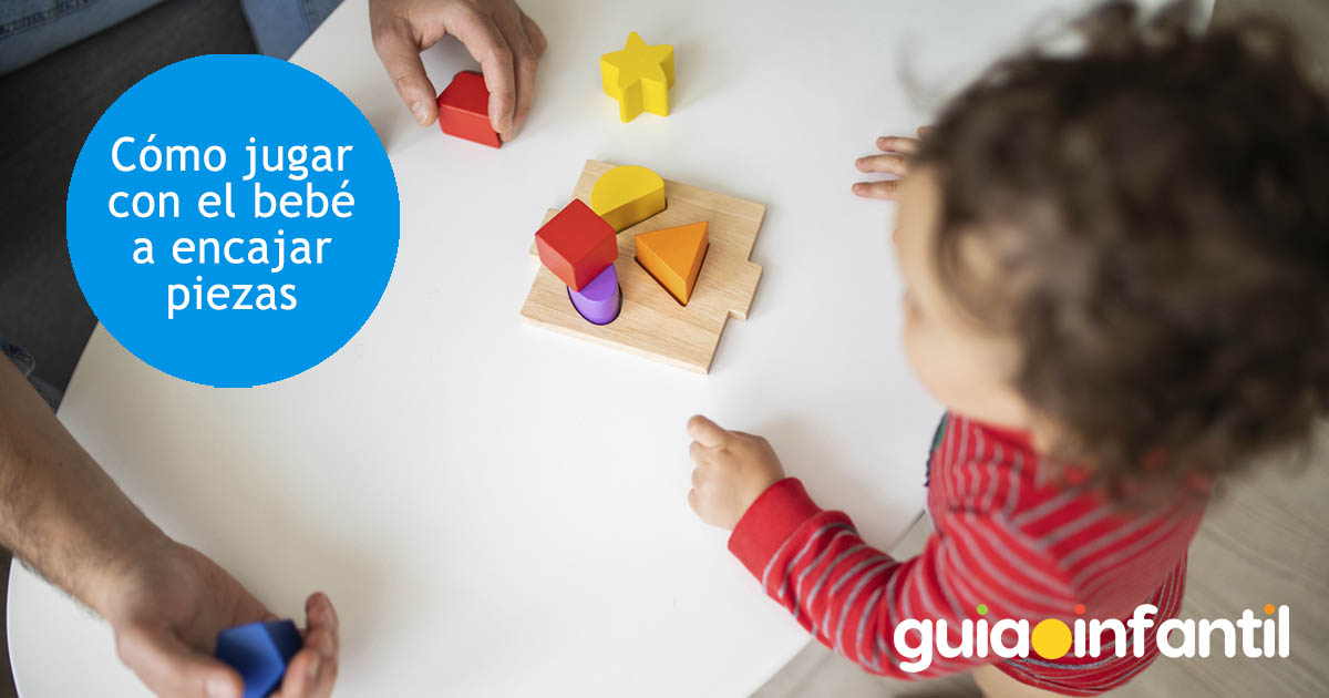 beneficios del juego de encajar piezas para bebés
