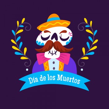Día de Muertos - Calaveritas con el nombre Santiago muy chistosas para niños