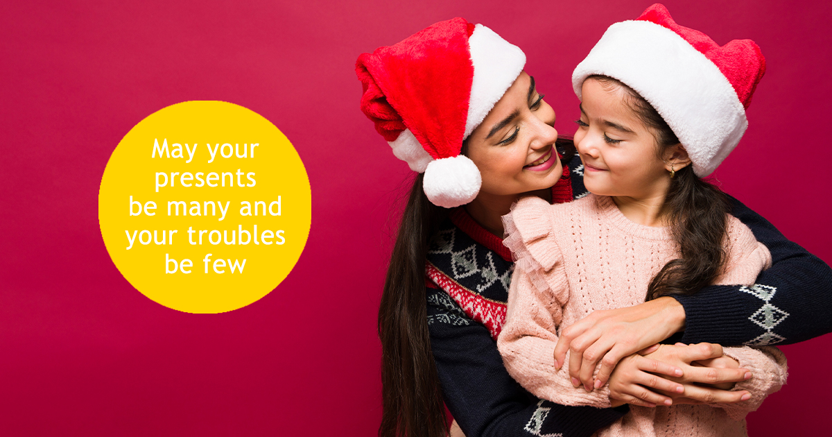 Frases de Navidad para niños en inglés