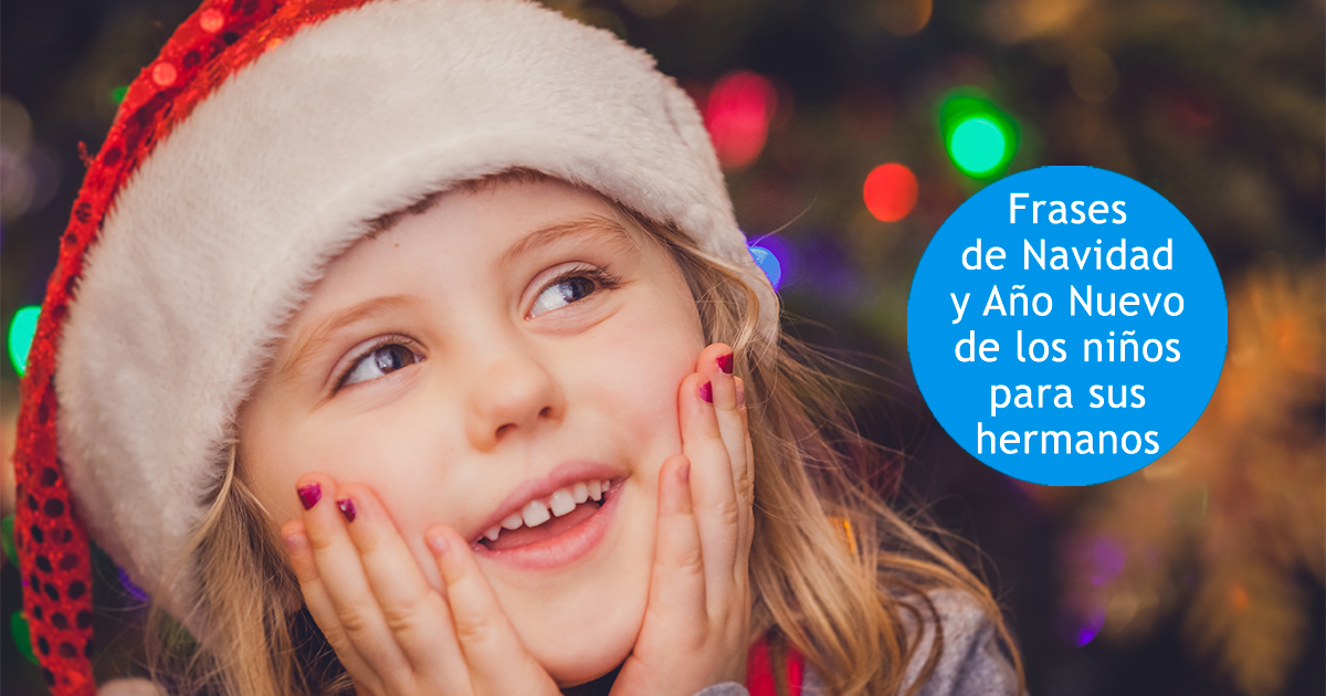 Frases de Navidad y Año Nuevo para niños