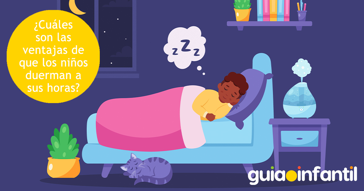 Ventajas de que los niños duerman a sus horas