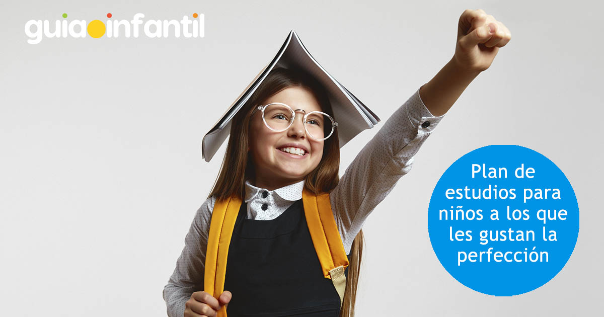 plan de estudio para niños perfeccionistas