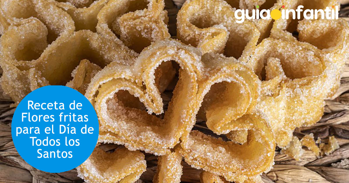 receta de flores fritas