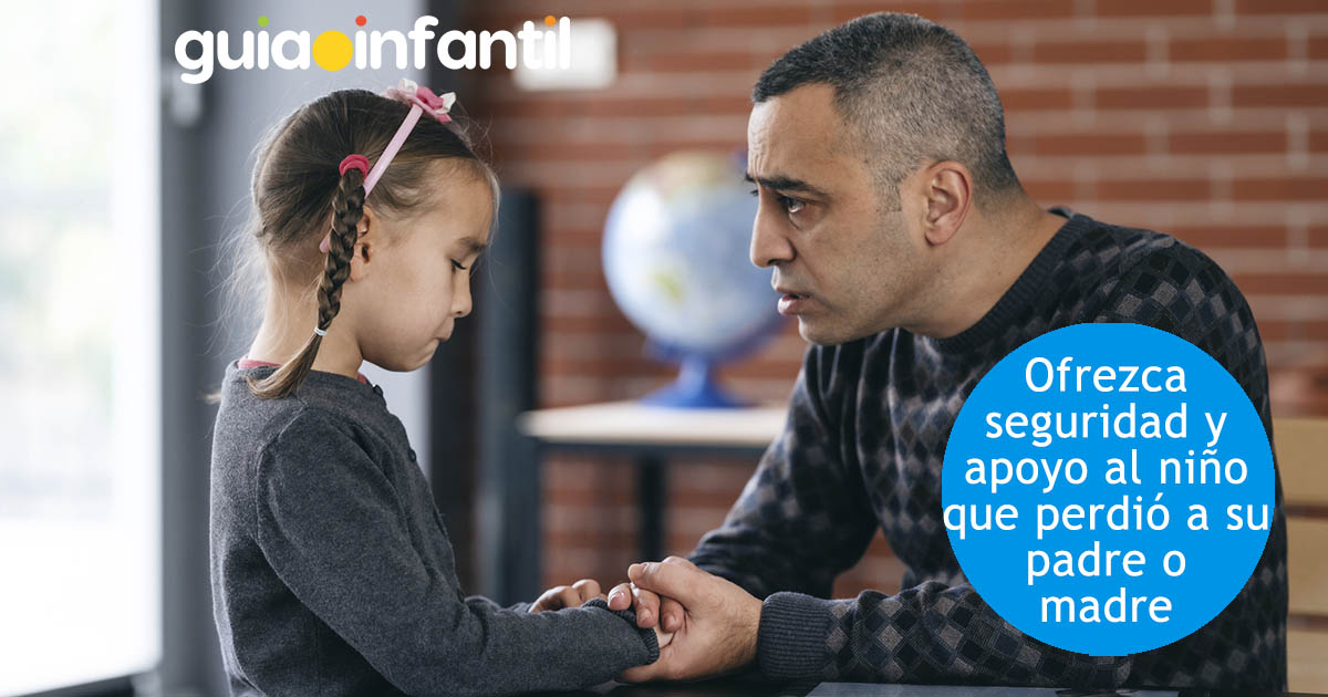seguridad para el niño sin papá o mamá