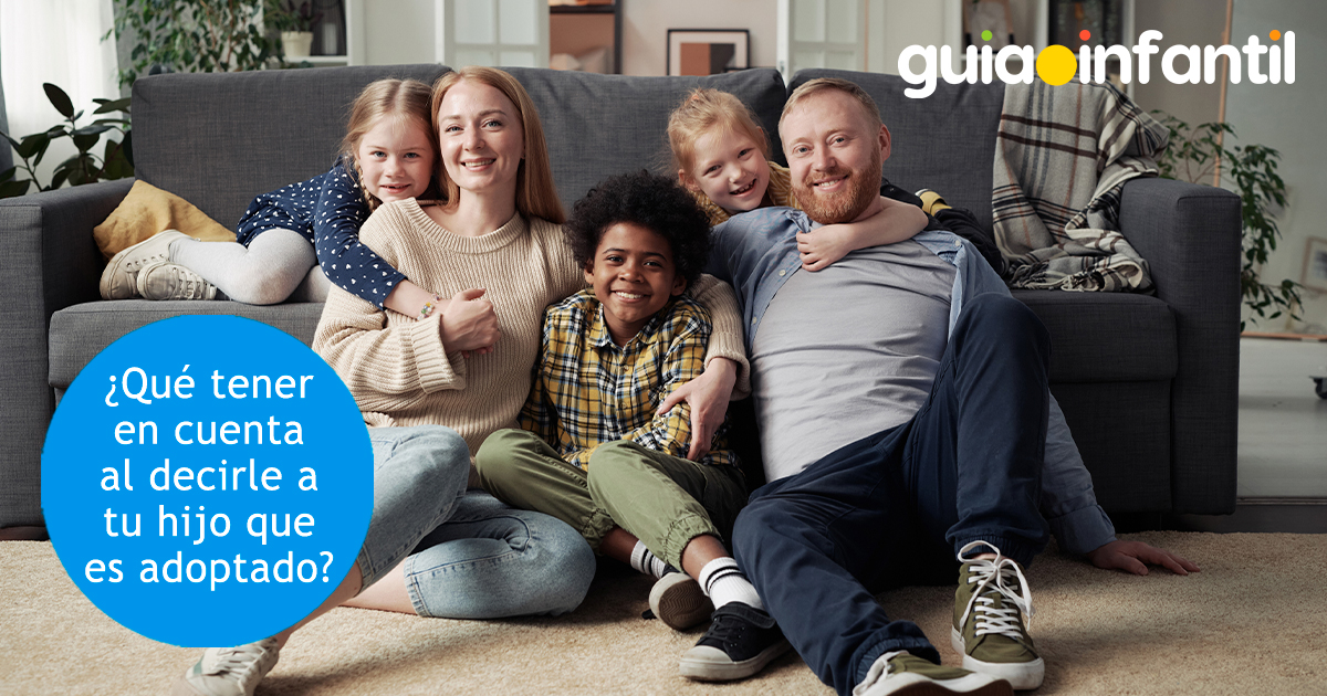 Cómo decirle a tu hijo que es adoptado