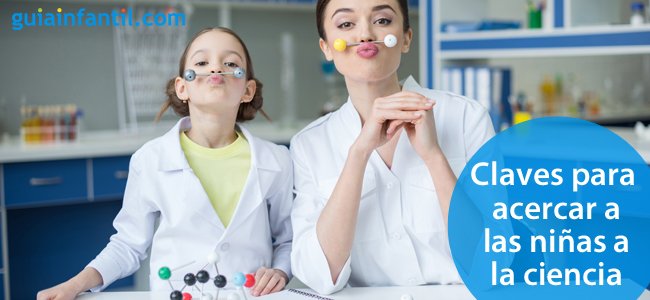 Consejos para acercar a las niñas a la ciencia y a las matemáticas