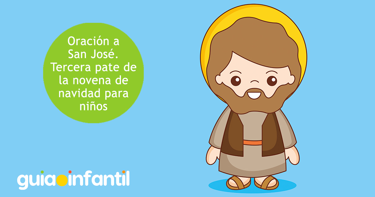 Oración a San José para niños
