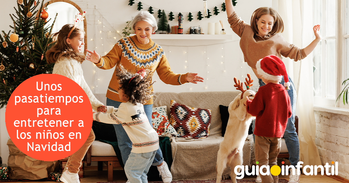 Los juegos para entretener a los niños en Navidad