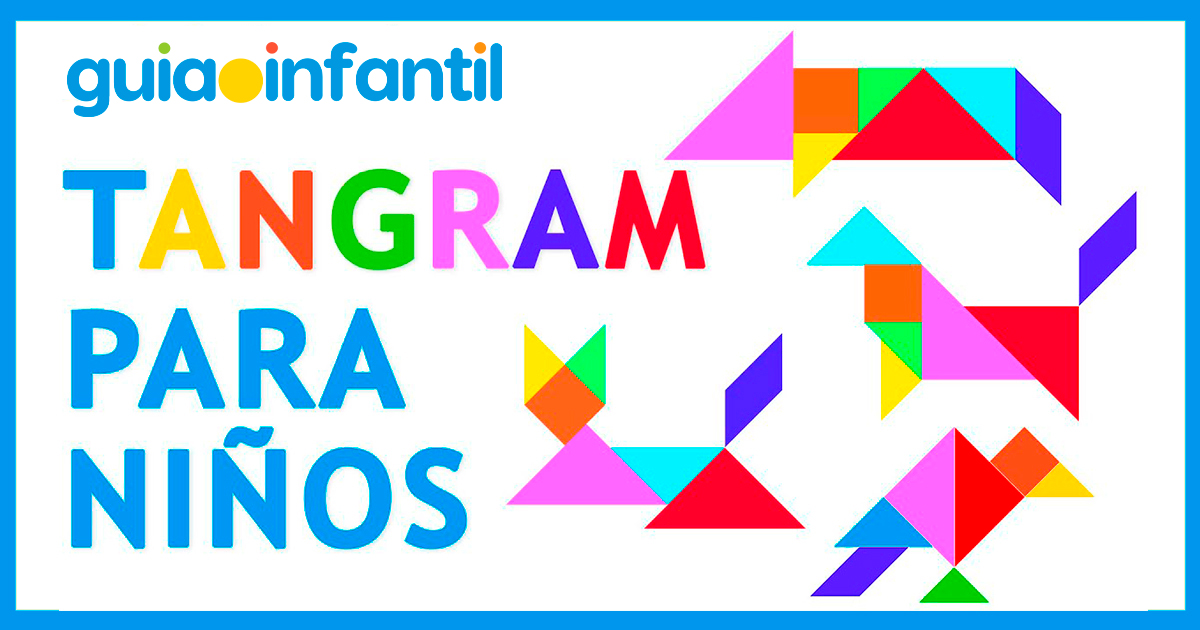 Jugar al tangram con los niños en las fiestas