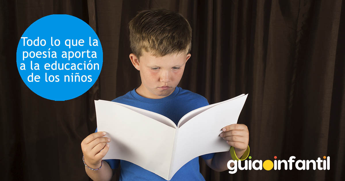 beneficios de la poesía para nños