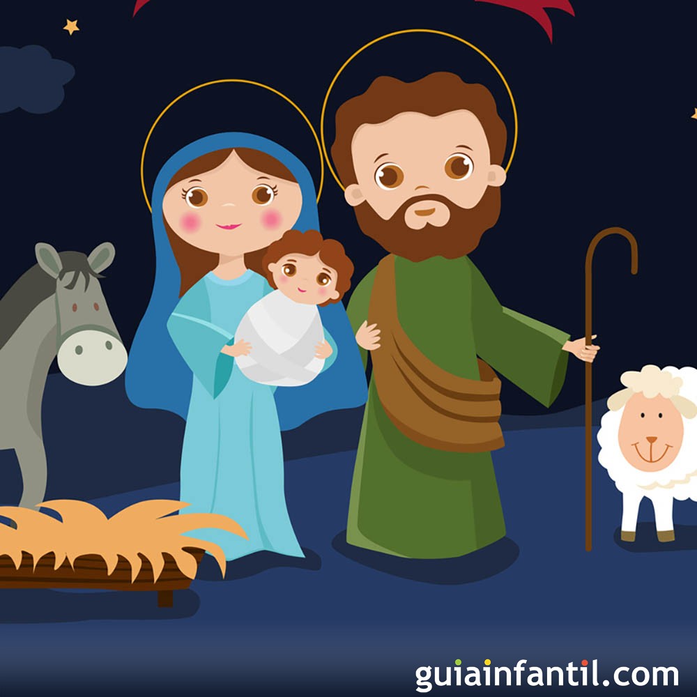 Las pajas del pesebre. Poema de Navidad para niños