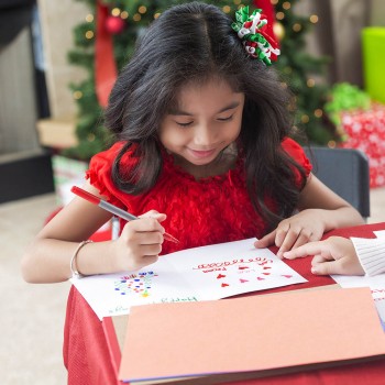 Las más hermosas tarjetas de Navidad para hacer con los niños