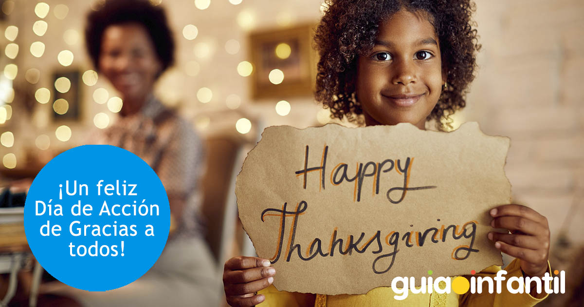 Día de acción de gracias con niños