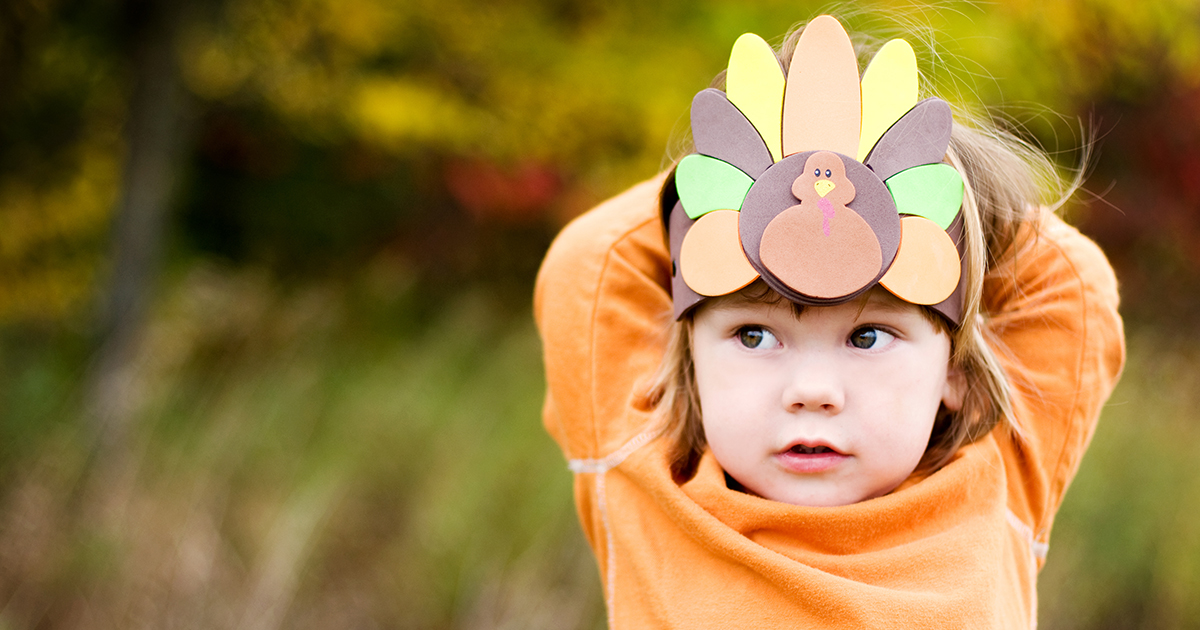 La historia del Día de Acción de gracias para los niños