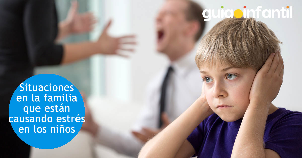 causas del estrés en niños