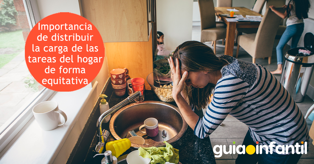 Carga equitativa de quehaceres domésticos