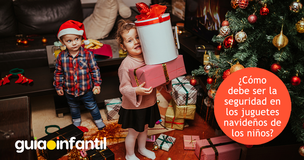 Seguridad de los juguetes navideños de los niños