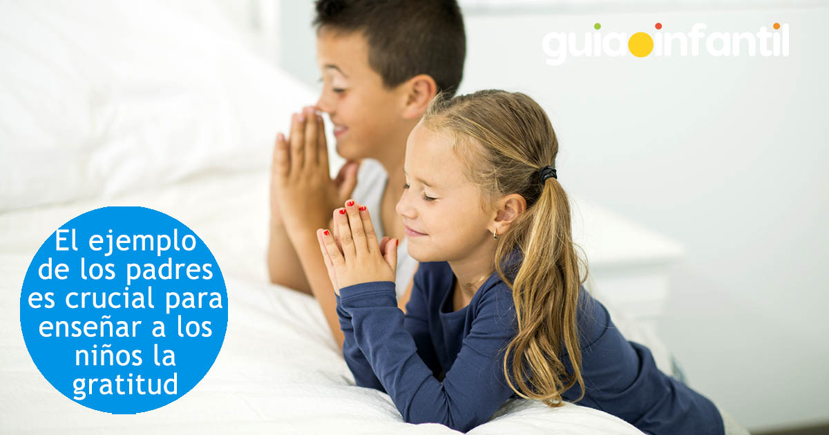 conseguir que el niño sea agradecido
