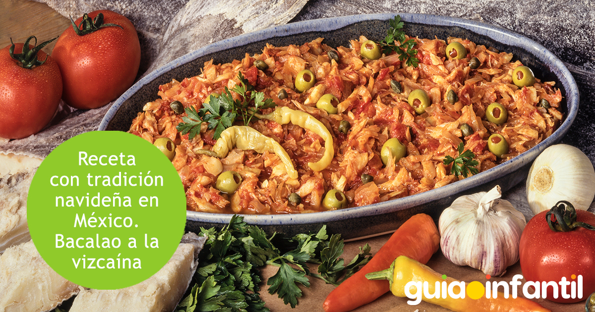 Bacalao a la vizcaína para Navidad