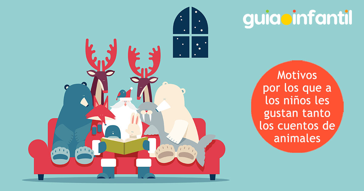 Los niños y los cuentos de animales