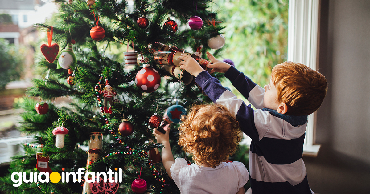 Árbol de Navidad seguro para los niños