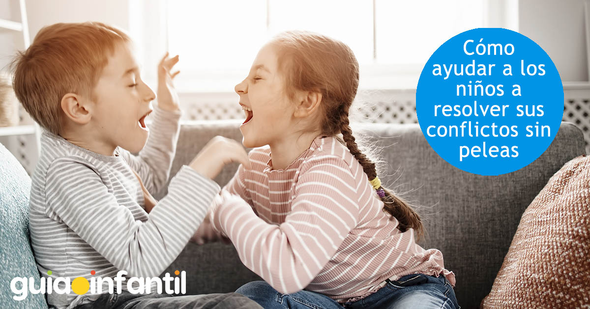 las peleas entre niños