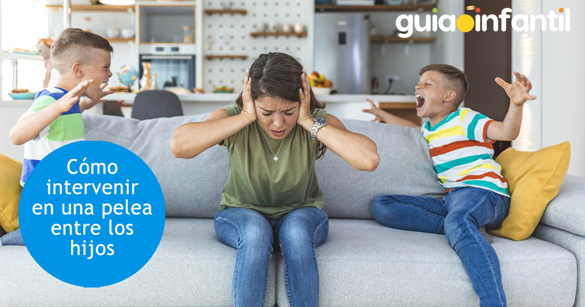 actuar frente una pelea entre niños