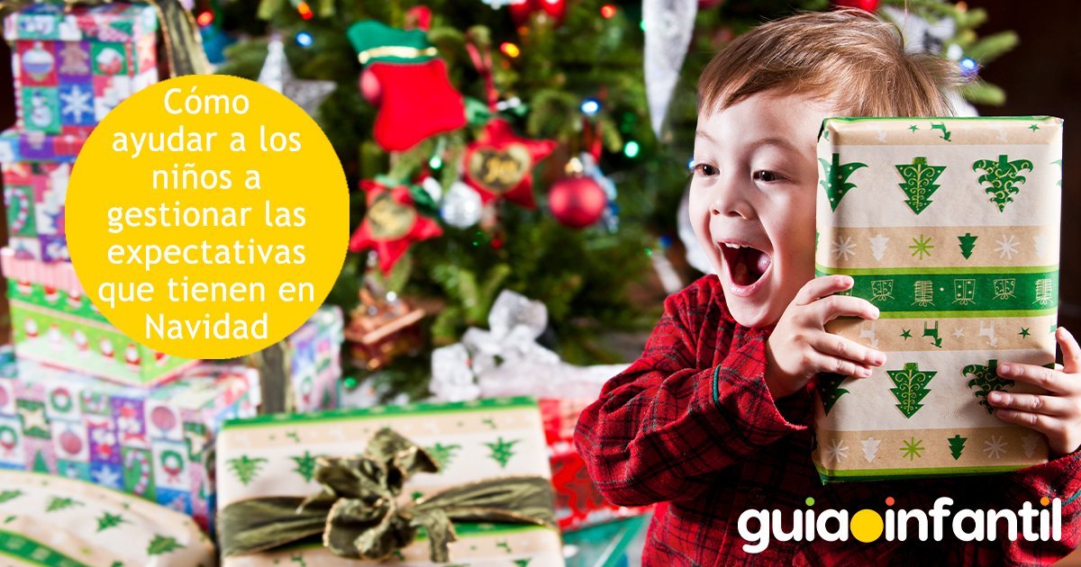 Gestionar las expectativas de Navidad de los niños