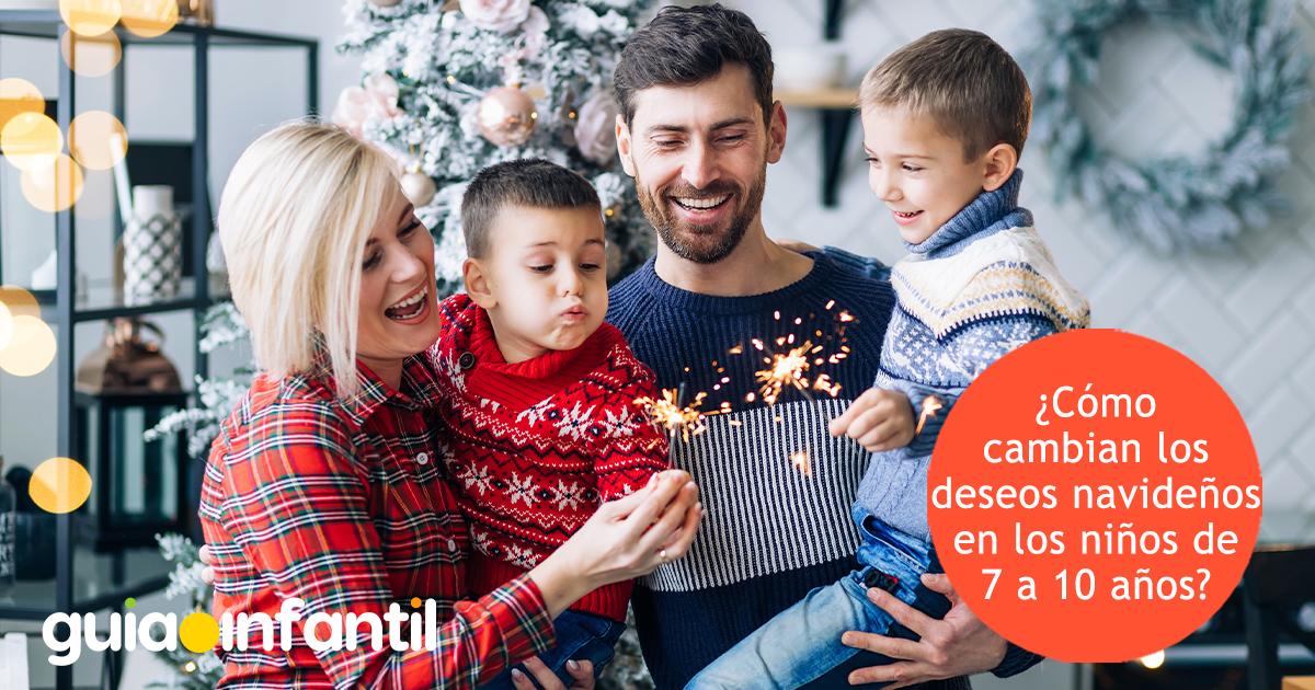 Deseos navideños en los niños de 7 a 10 años