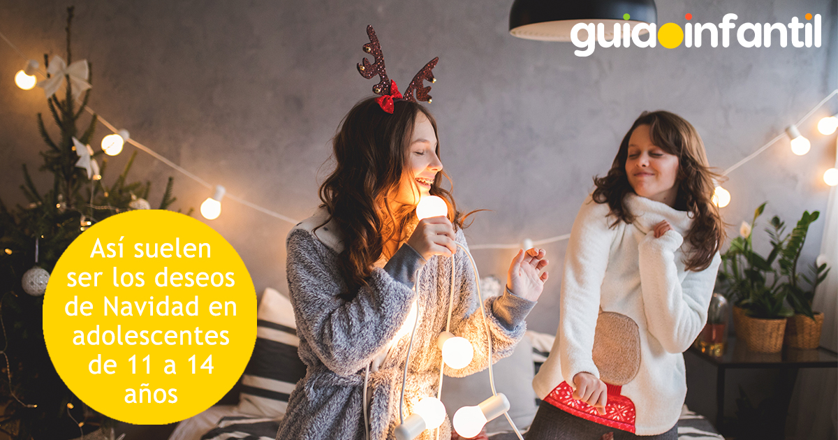 Deseos de los adolescentes en Navidad