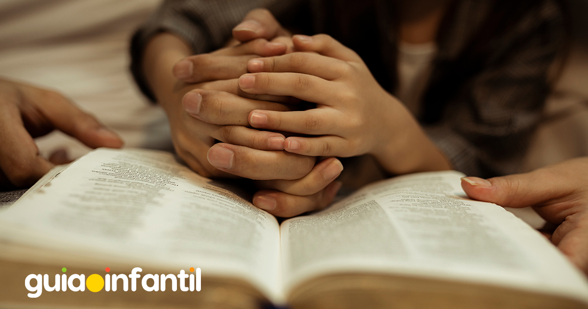 Rezar con niños en familia