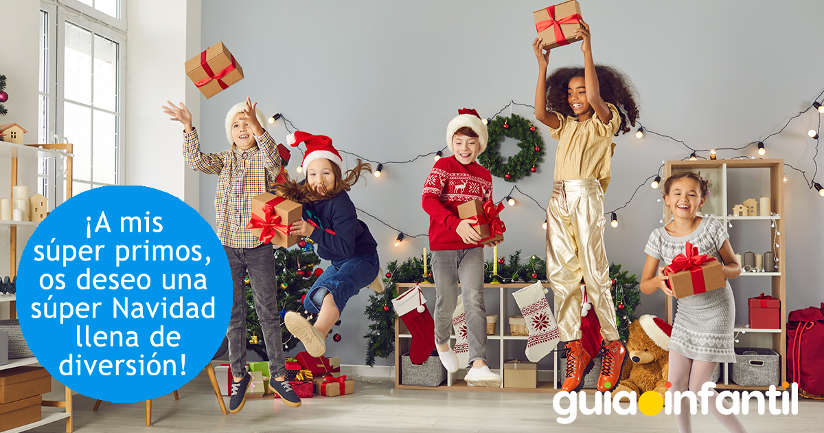 Bonitas frases de feliz Navidad para los primos