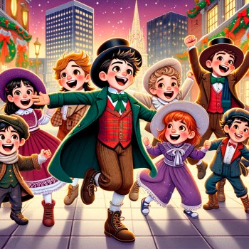 Obra de teatro sobre el Cuento de Navidad de Charles Dickens para niños