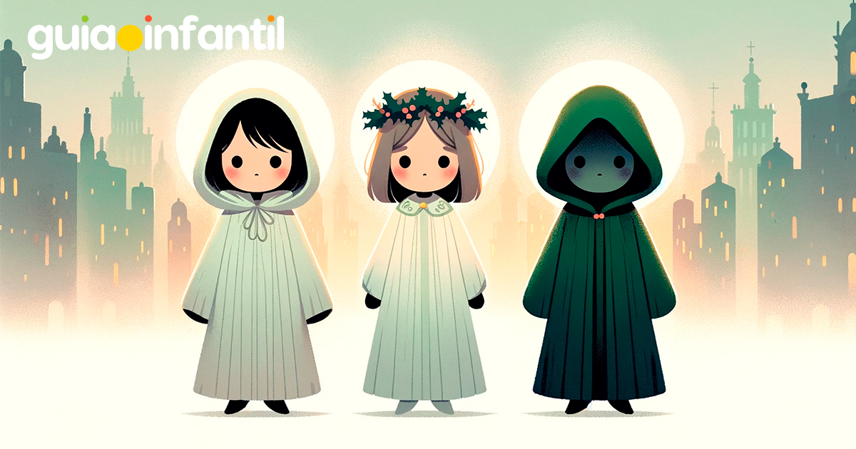 Espíritus de la Navidad cuento