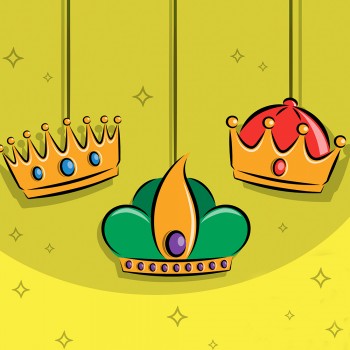 Carta de despedida de los Reyes Magos para decir su secreto a los niños