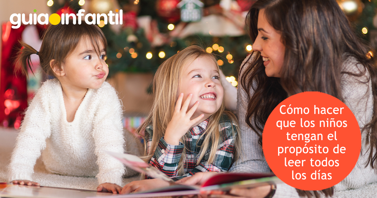 Hacer que los niños lean a diario