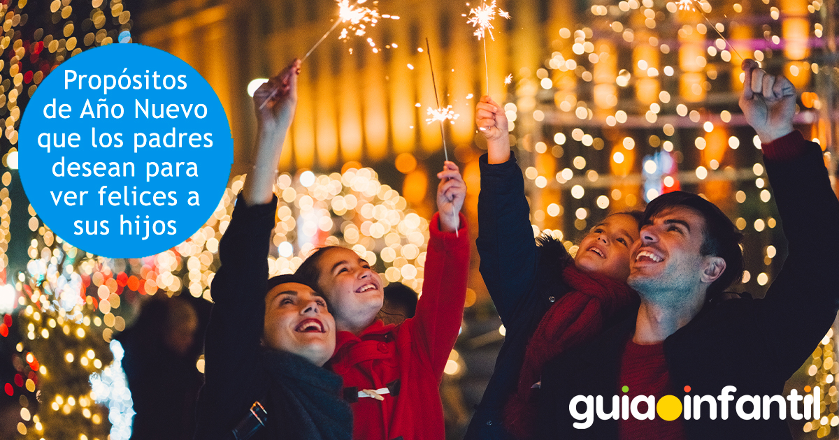 Propósitos para los hijos en Año Nuevo