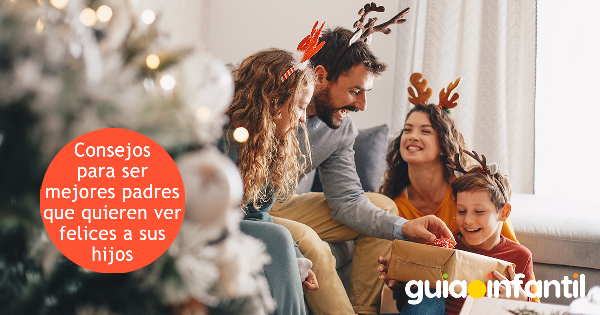 Consejos para padres que quieren ver felices a los hijos