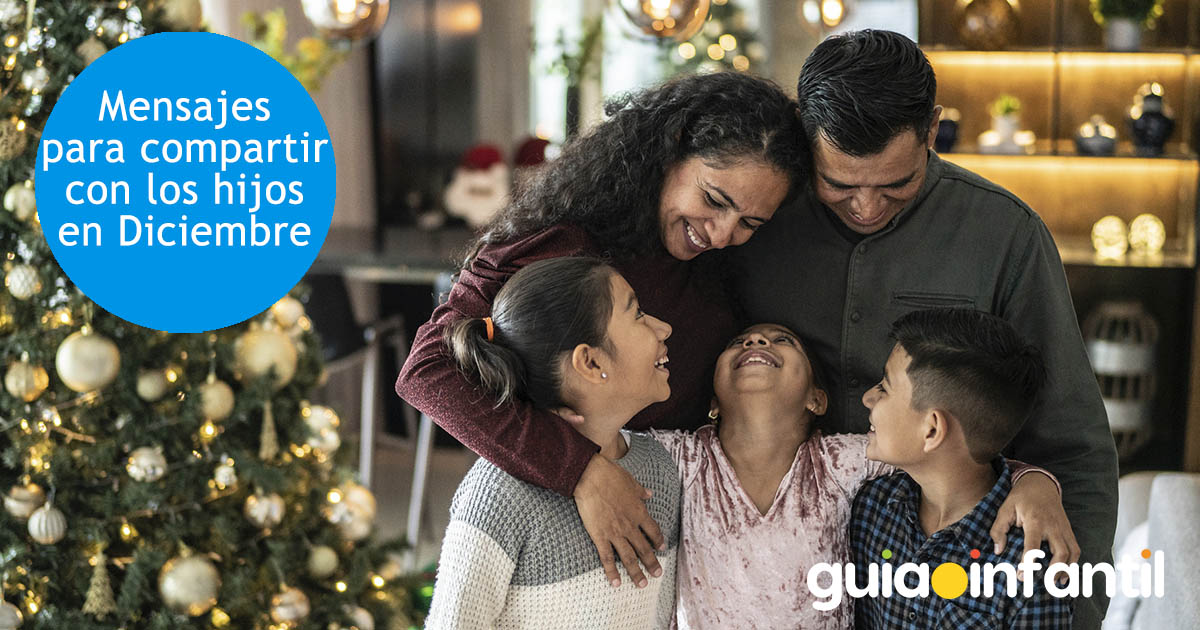 frases cortas de diciembre para niños