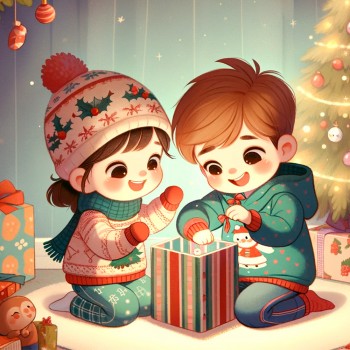 Las primeras fiestas tras el divorcio de los padres - Cuento de Navidad para niños