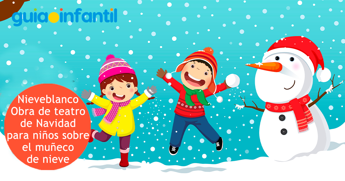 Obra infantil sobre el muñeco de nieve