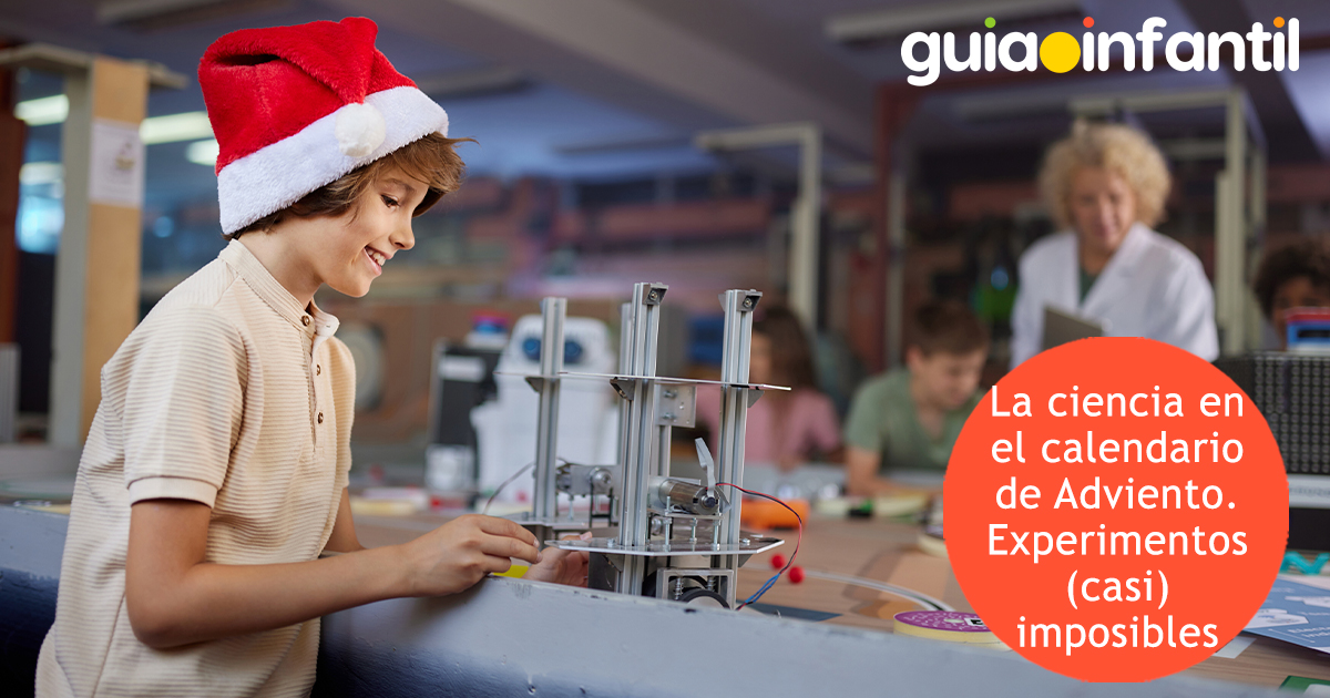 Experimentos de los niños para el calendario de Adviento