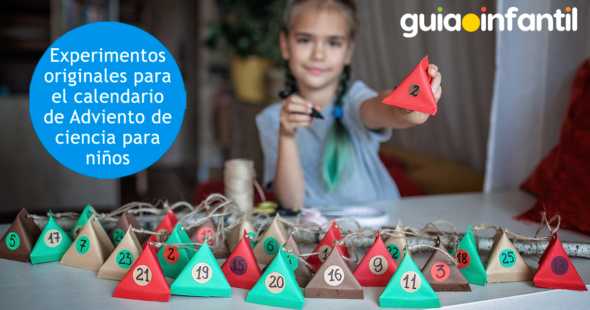 Experimentos originales para niños en Adviento