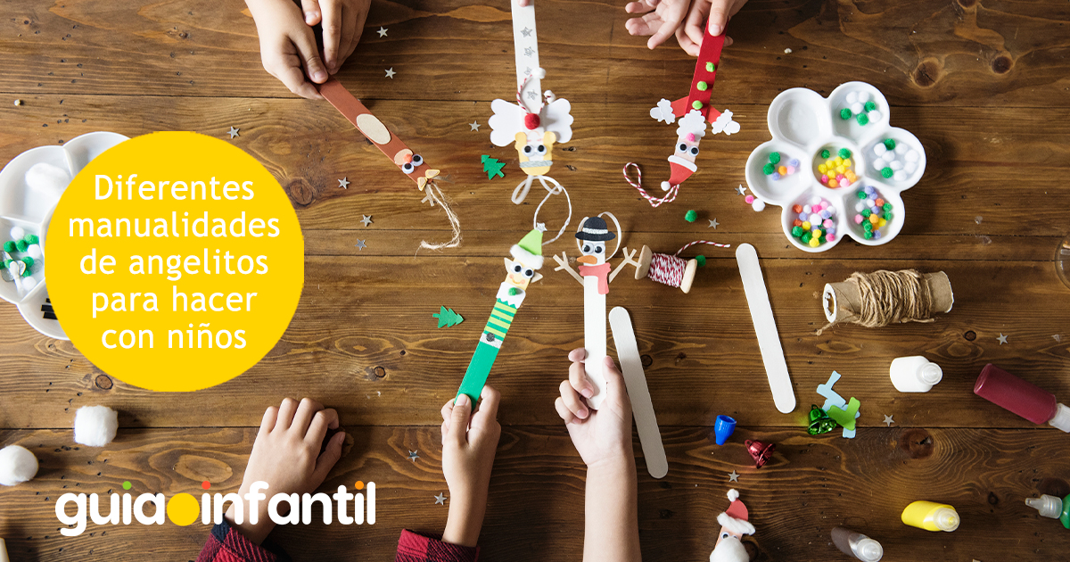 Manualidades de angelitos para niños