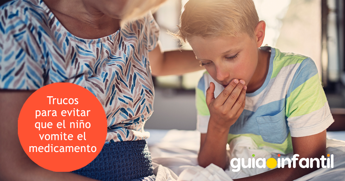 Trucos para evitar que los niños vomiten la medicina