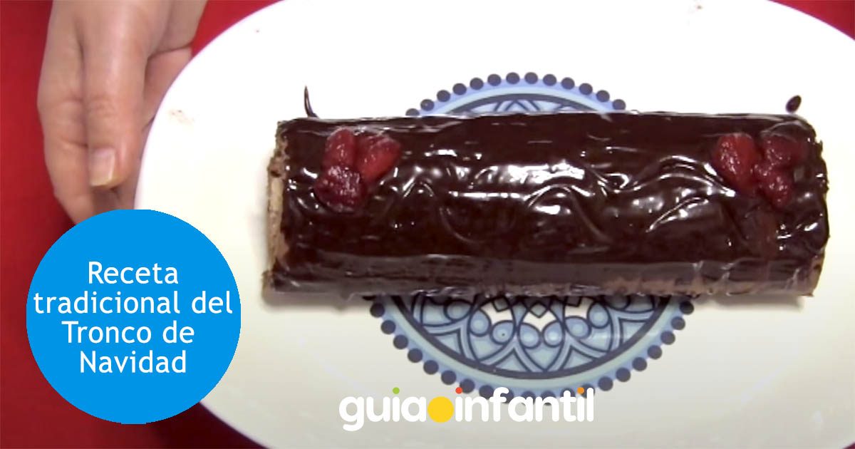 receta de tronco de navidad
