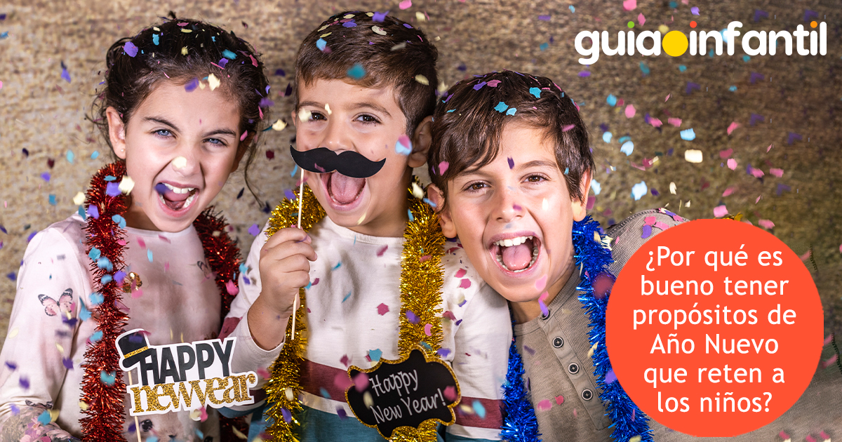 Los retos de los niños en Año Nuevo