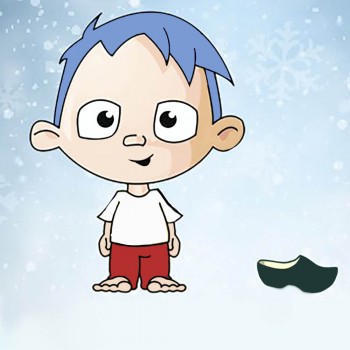 El niño descalzo