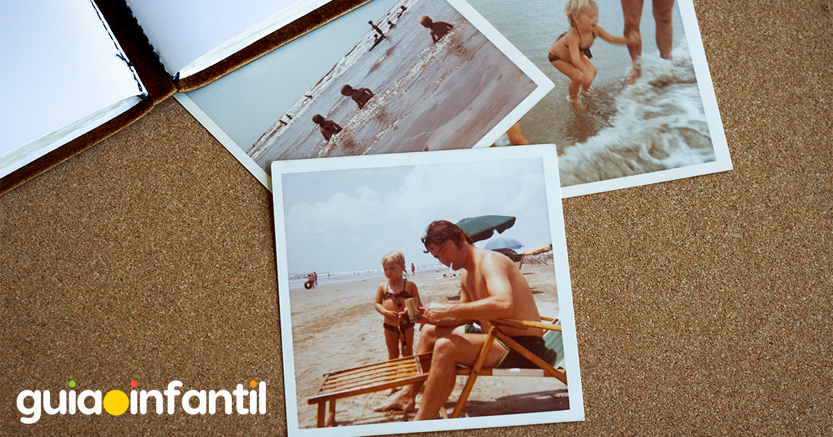 Crear un álbum familiar con los niños