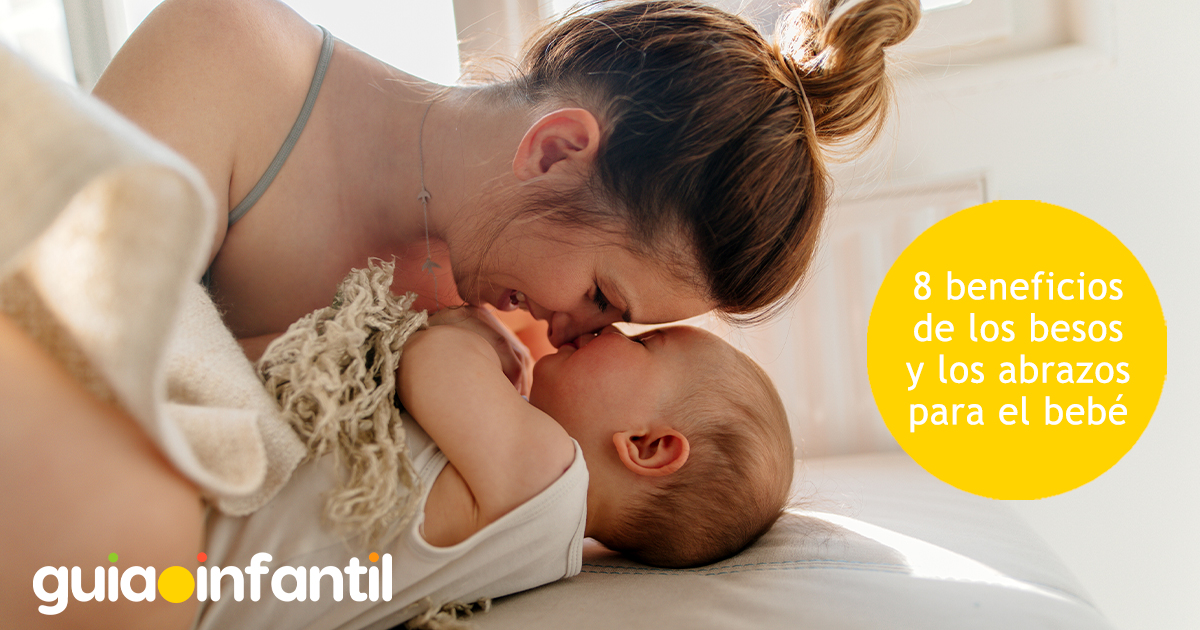 Beneficios de los besos para el bebé